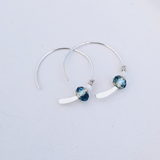 3/4 Hoops Mini - Blue/Gray
