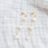 Siren Pearl Drop Earrings