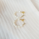 Pearl Hoops