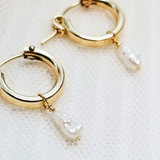 Tide Pearl Hoops